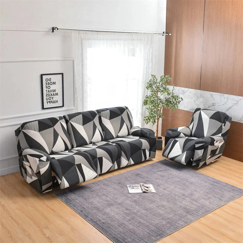 Funda para sillón y sofá reclinable de 1, 2 o 3 plazas: Harmony, 8 diseños