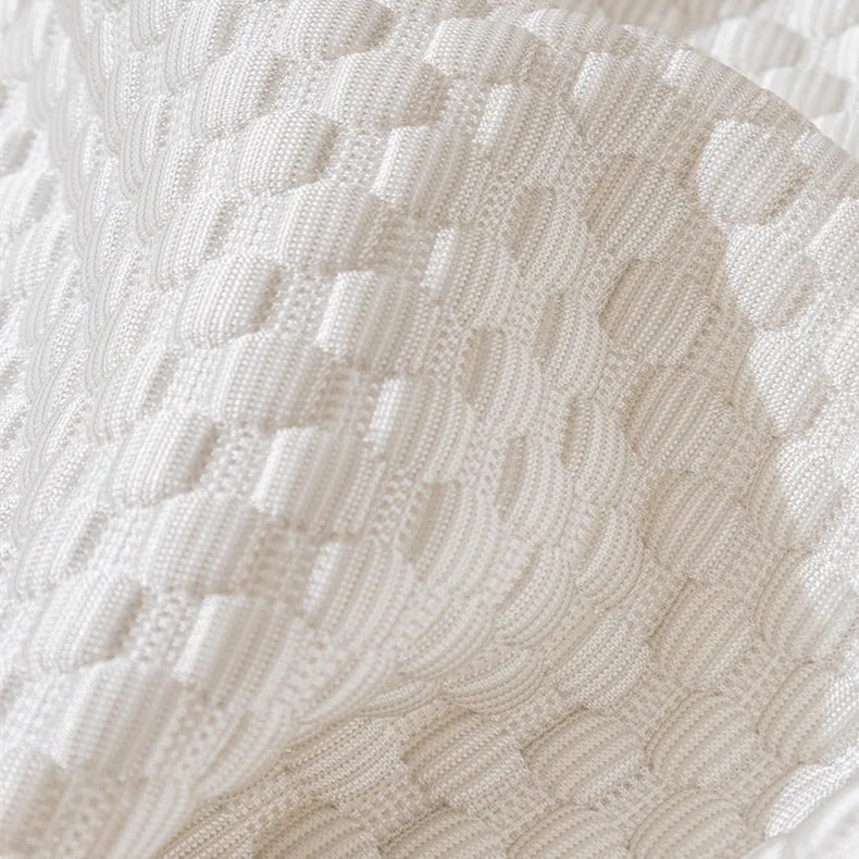 Manta de sofá de verano, grande y transpirable, con textura alveolada y antiarañazos