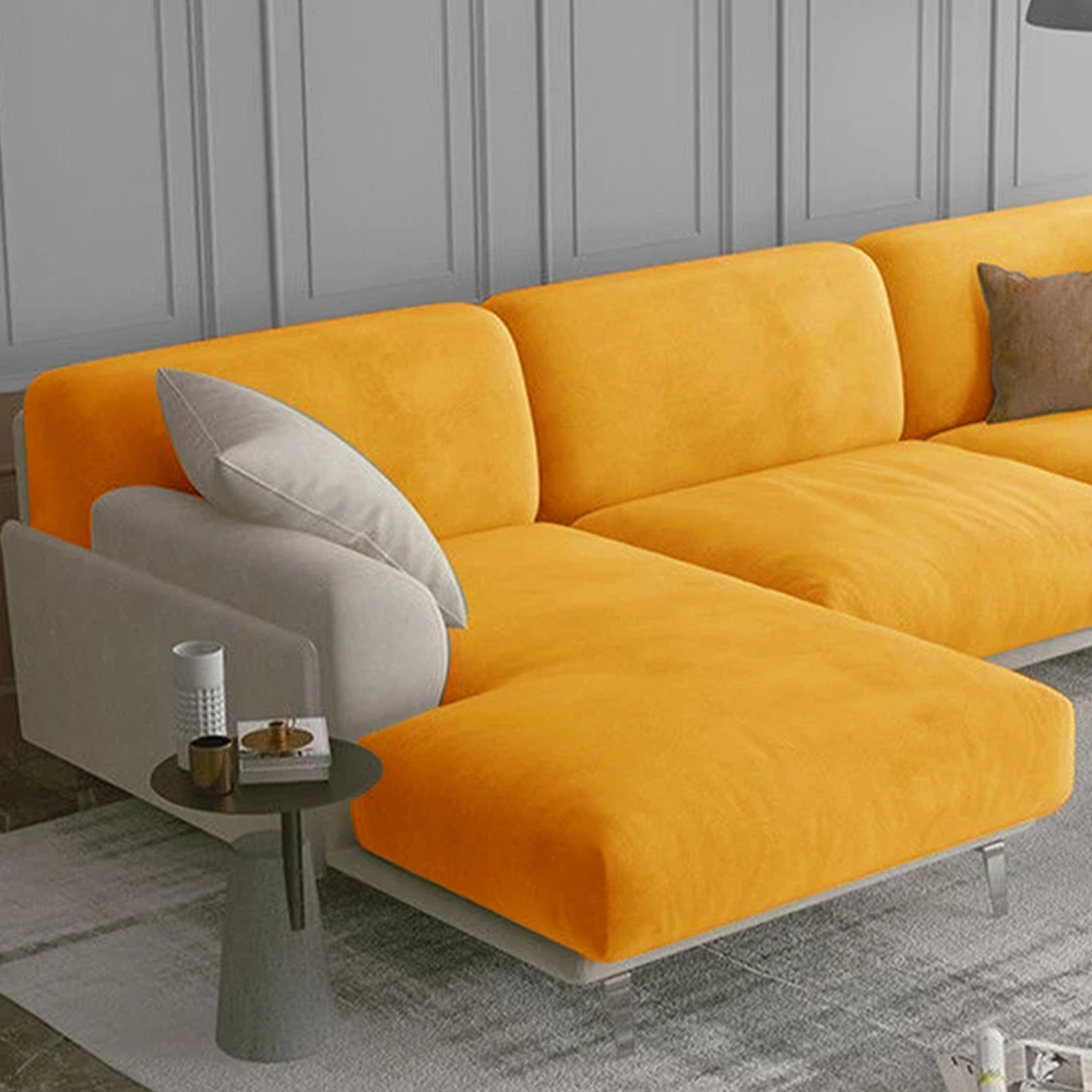 Housse coussin canapé extensible velours Casaharmony