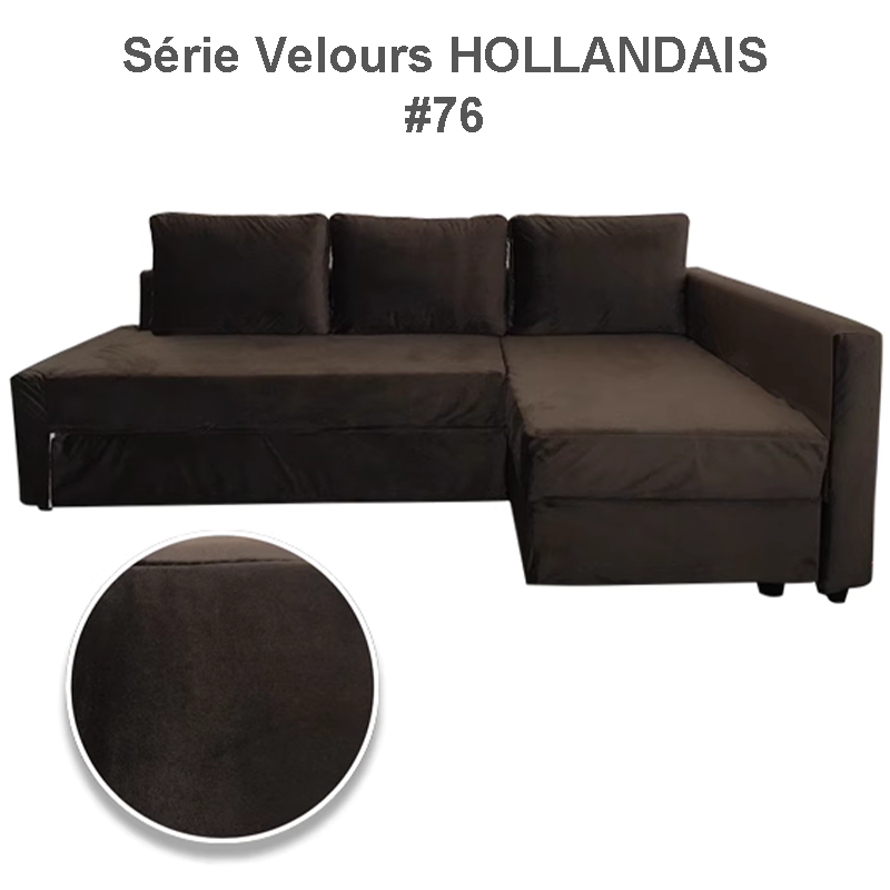 Funda de lujo de terciopelo holandés para sofá rinconera convertible IKEA FRIHETEN