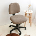 Housse de chaise de bureau extensible moderne contemporaine taupe