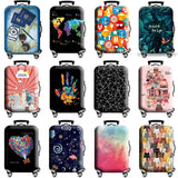 Housse de protection pour valise à roulette cabine ou XL 20 motifs