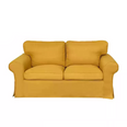 Housse pour canapé IKEA EKTORP 2 places ocre