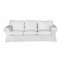 Housse pour canapé IKEA EKTORP 3 places pur coton blanc