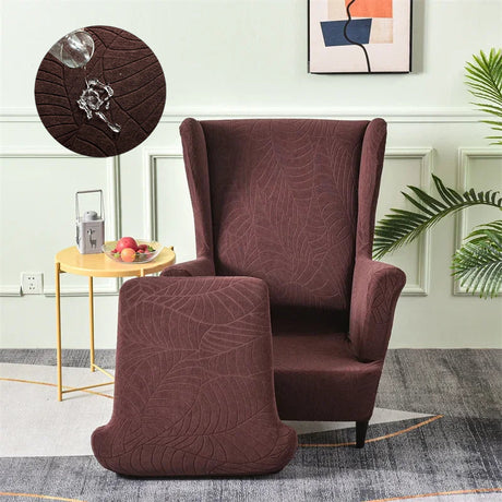 Housses fauteuil IKEA STRANDMON imperméable marron