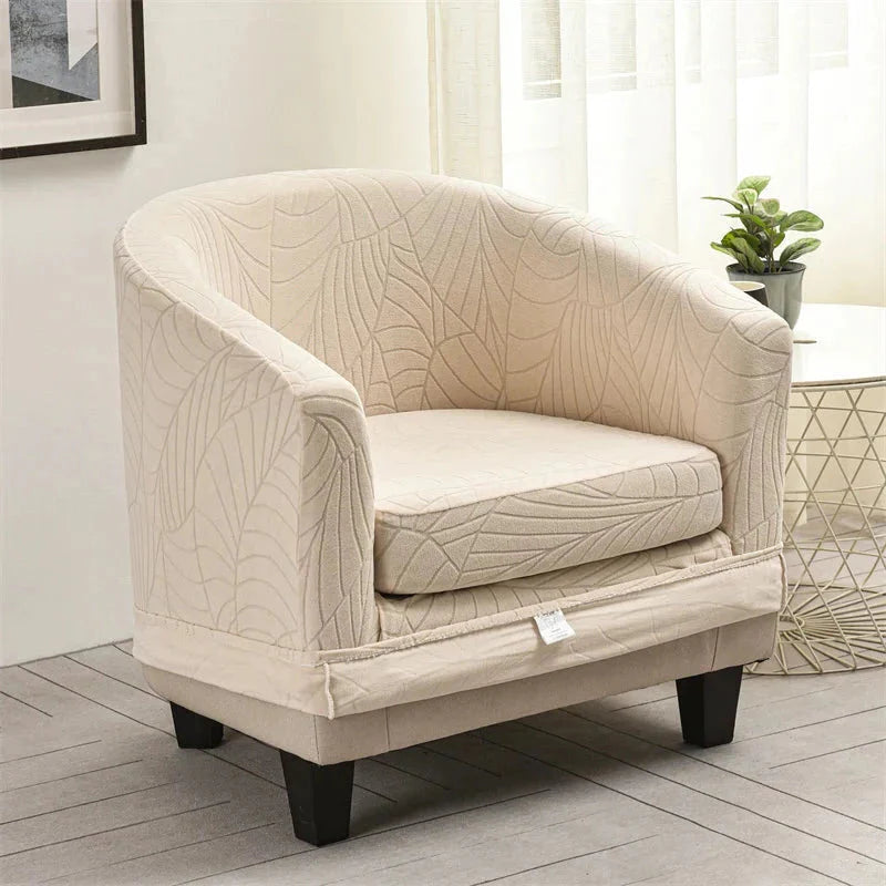 Housse de fauteuil cabriolet extensible beige