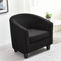 Housse de fauteuil cabriolet noir hibiscus