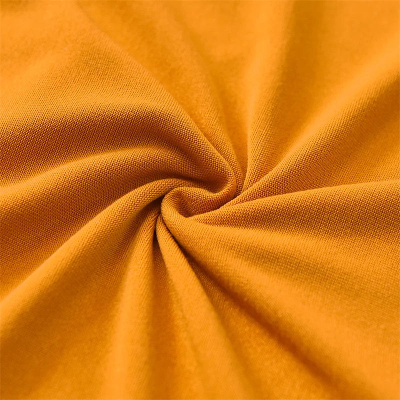 tissu orange extensible