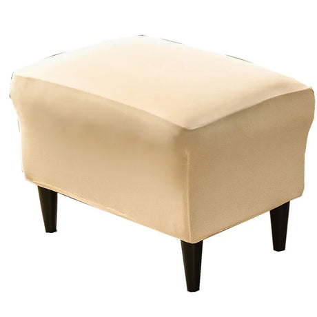 housse repose-pieds ikea beige