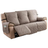 protection imperméable canapé relax 3 places taupe