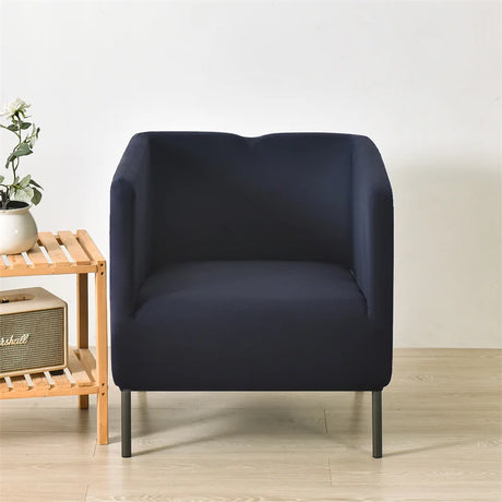 Housse pour fauteuil IKEA EKERÖ bleue marine Casaharmony