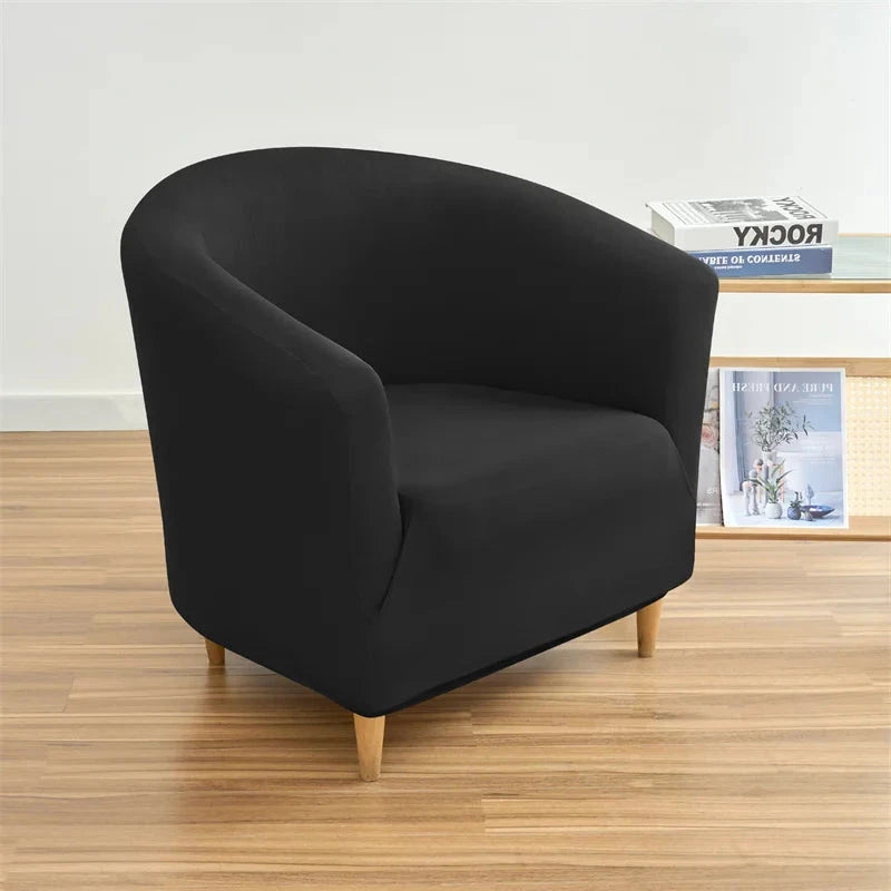 Housse pour fauteuil arrondi IKEA TULLSTA noir