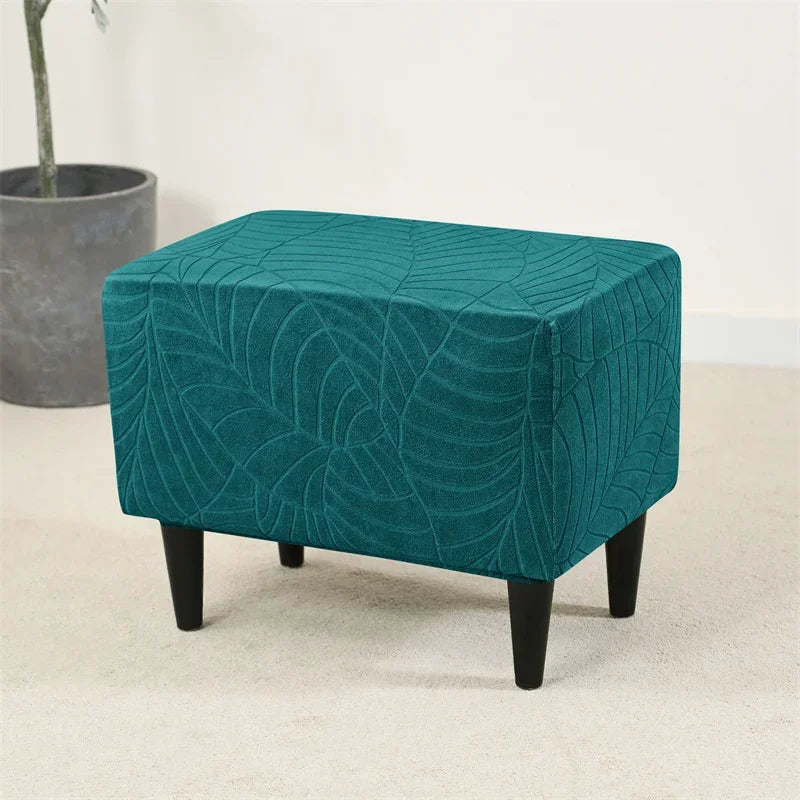 pouf turquoise pour strandmon