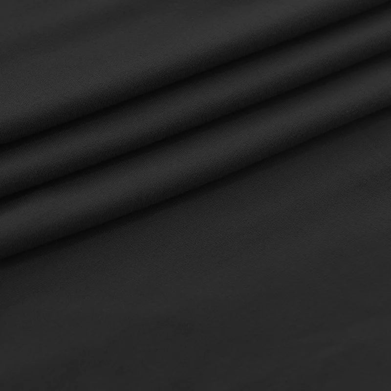 tissu extensible imperméable noir