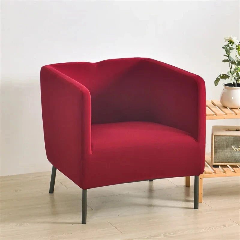 Housse pour fauteuil IKEA EKERÖ bordeaux