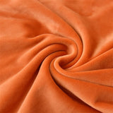 tissu extensible velours orange