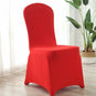 Housse de chaise mariage extensible lycra rouge