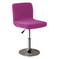 housse de chaise de bar pur velours violet