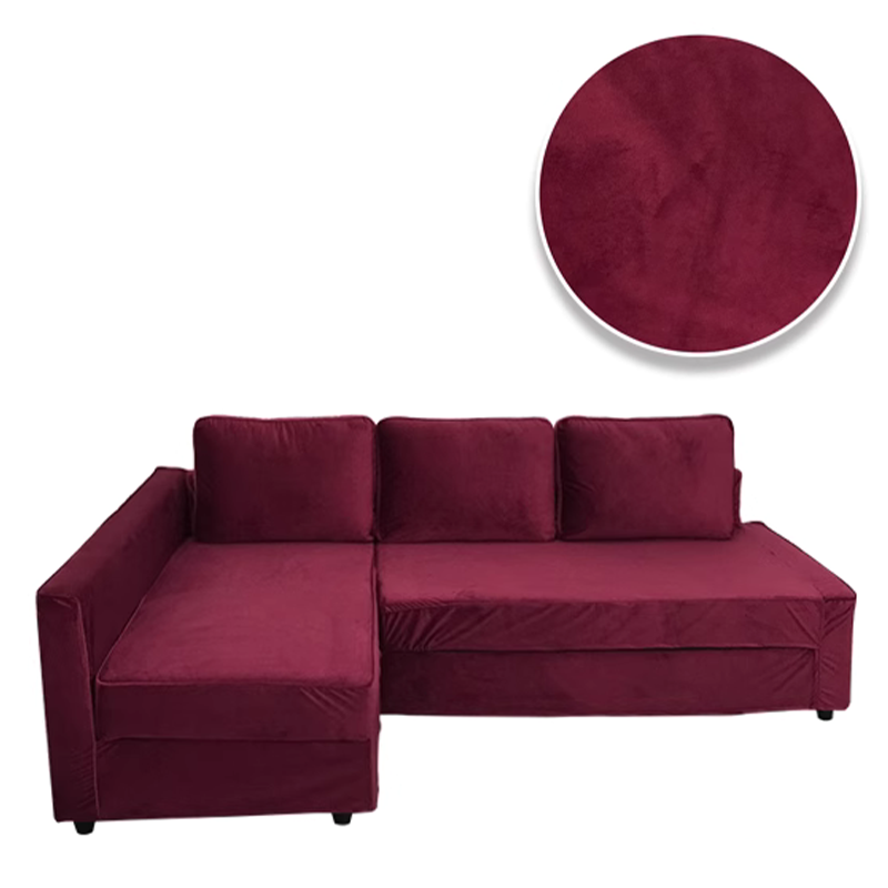 Funda de lujo de terciopelo holandés para sofá rinconera convertible IKEA FRIHETEN