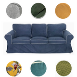 Funda personalizable para sofá IKEA EKTORP, todos los tamaños