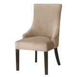 Housse de chaise windsor capitonné khaki