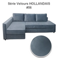 Funda de lujo de terciopelo holandés para sofá rinconera convertible IKEA FRIHETEN