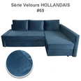 Funda de lujo de terciopelo holandés para sofá rinconera convertible IKEA FRIHETEN