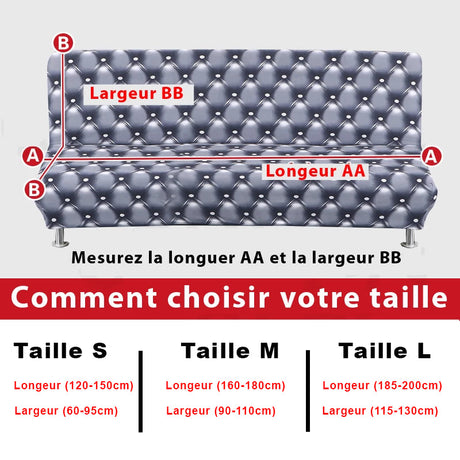 Guide des tailles housses de clic-clac