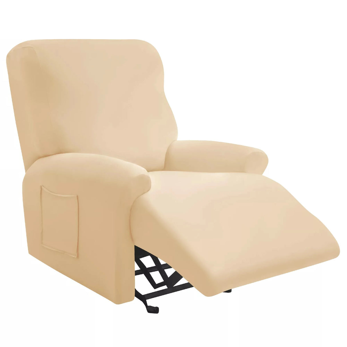 Housse pour fauteuil relax 4 pièces beige Casaharmony