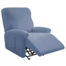 Housse pour fauteuil relax 4 pièces bleue Casaharmony