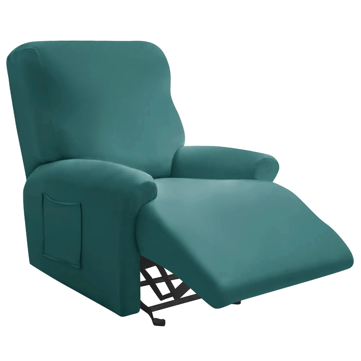 Housse pour fauteuil relax 4 pièces turquoise Casaharmony