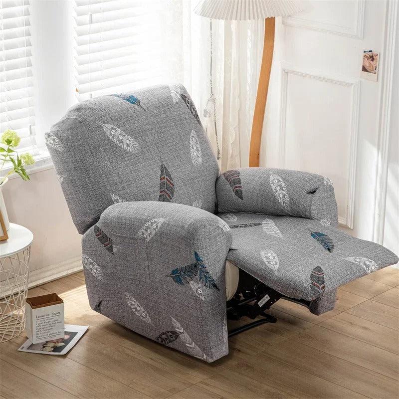 housse pour fauteuil relax inclinable motif imprimé 6