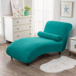 Funda para chaise longue y chaise longue de lycra extensible