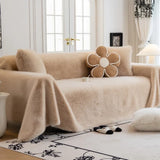 jeté de canapé luxe grande taille en fourrure Casaharmony
